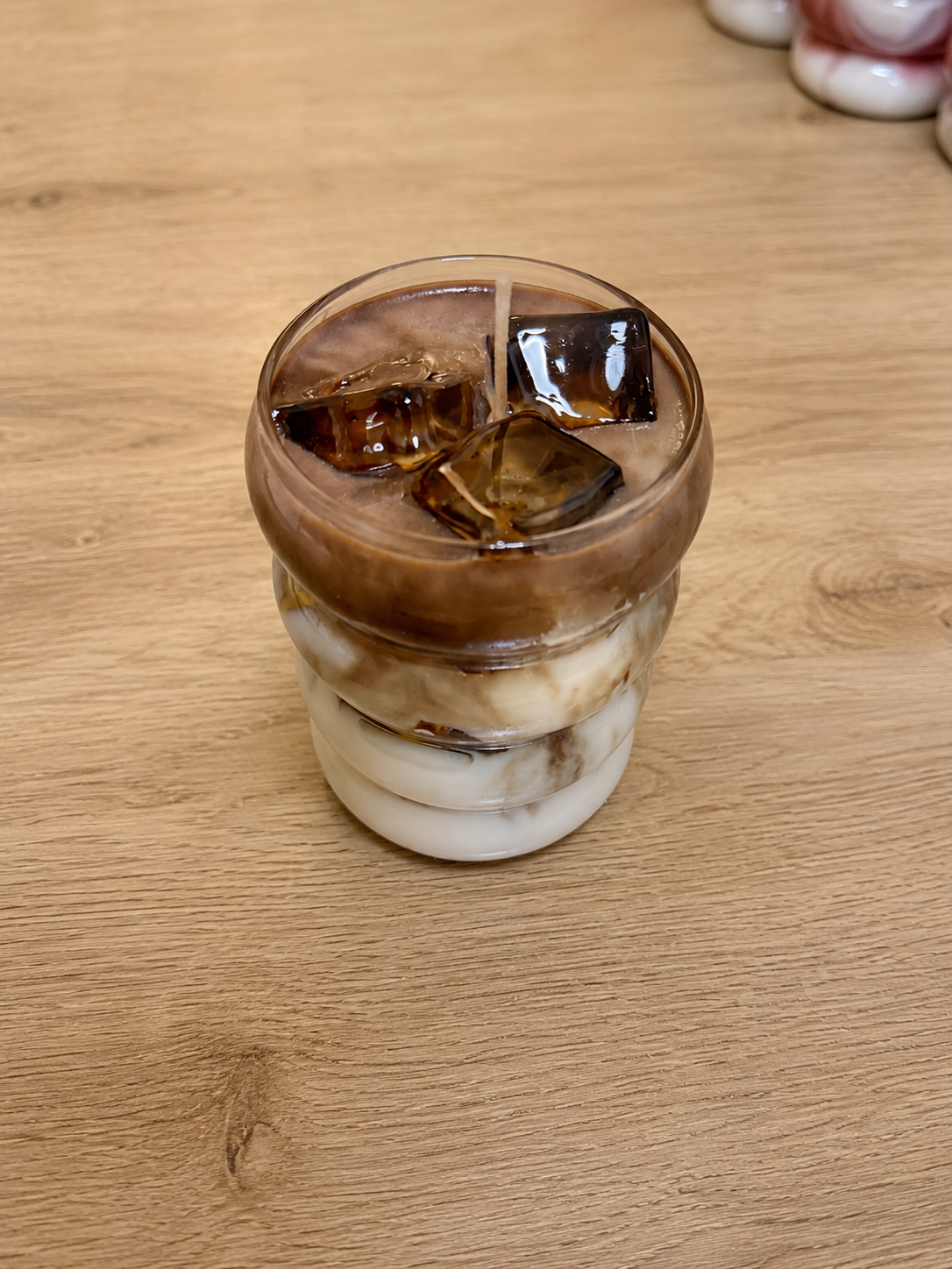 Iced Candle – Handgemachte Kerze im Glas