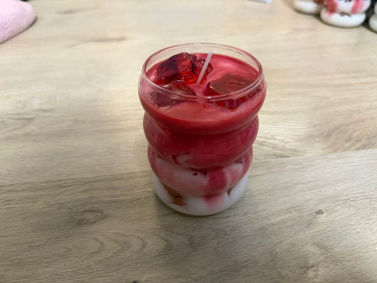 Iced Candle – Handgemachte Kerze im Glas
